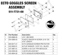 GHOSTBUSTERS PREMIUM LE (Stern) Ecto goggles screen