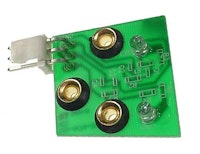 Opto receiver board dual Stern w/grommets 520-5174-00