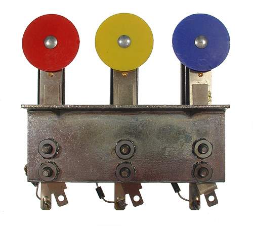 Target switch 3 bank assembly Data East