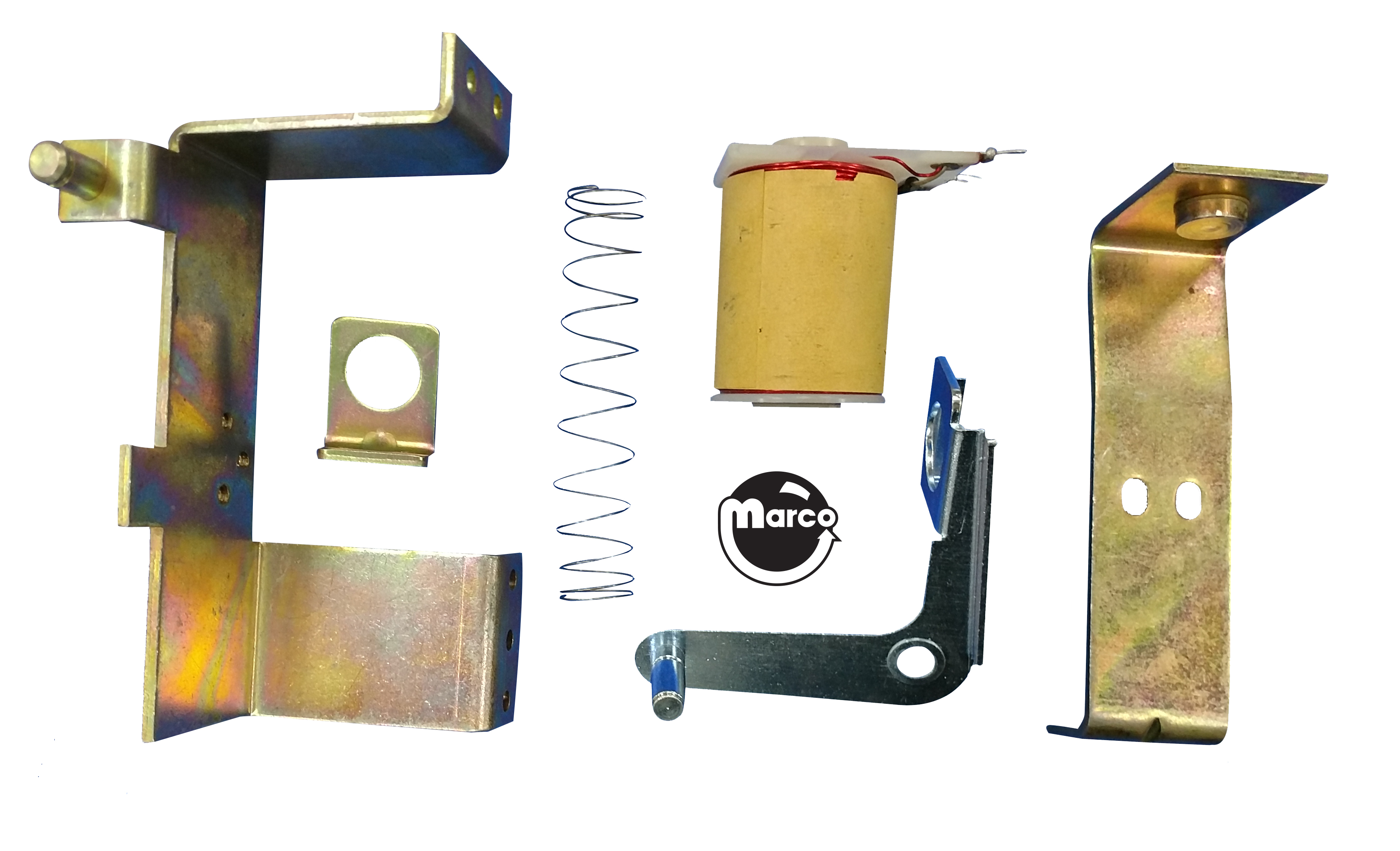 515-5468-02 - Kick big assembly - Marco Specialties Pinball Parts