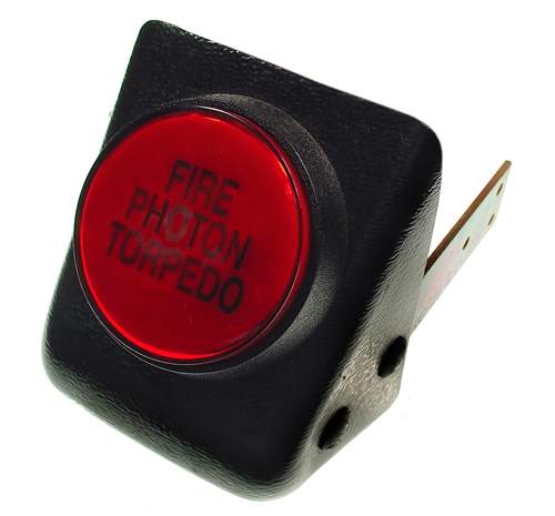 STAR TREK 25th (DE) Launch button assy