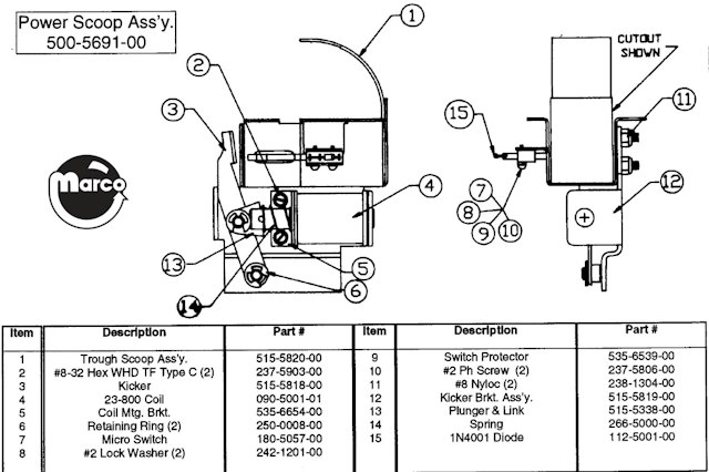 LAST ACTION HERO (DE) Power scoop bracket