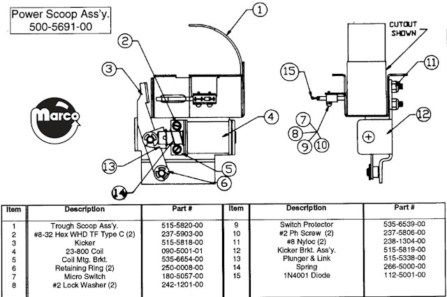 LAST ACTION HERO (DE) Power scoop bracket