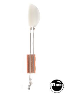 Target switch - semisphere white