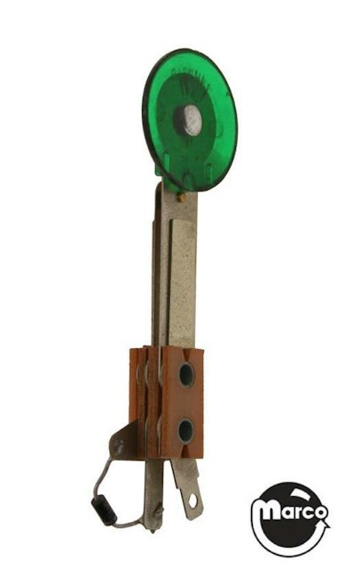 Target switch sub assembly round green trans