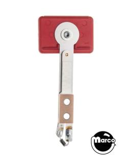 Target switch 1 x 1-1/2 inch rectangle red