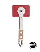 Target switch 1 x 1-1/2 inch red