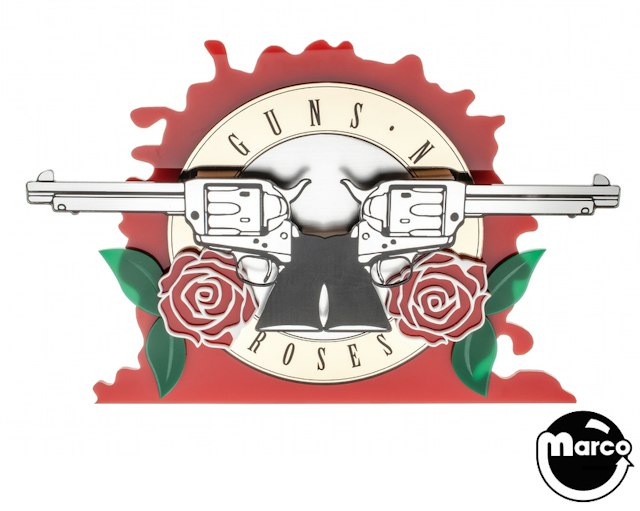 GUNS N ROSES (Data East) Backbox topper