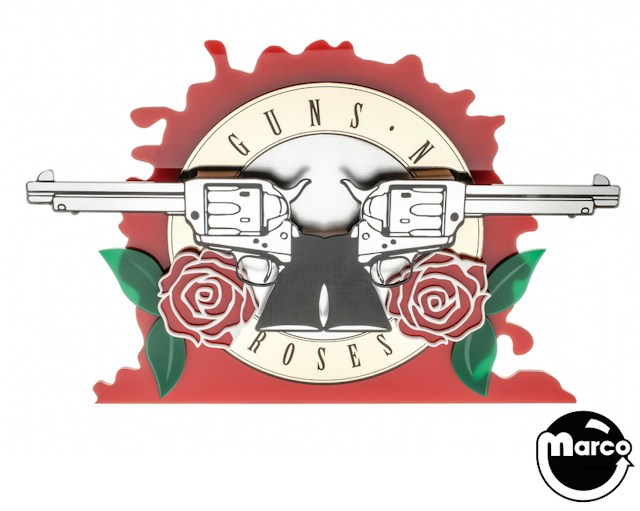 GUNS N ROSES (Data East) Backbox topper
