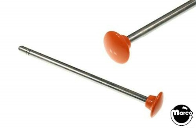 Ball shooter rod 7-5/8 inch orange knob