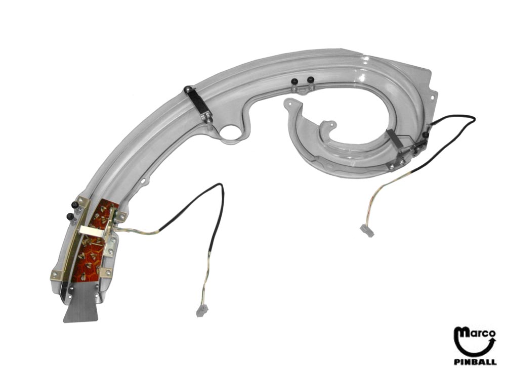 X-FILES (Sega) Left ramp enter assembly