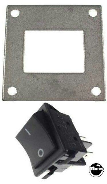 Stern Rocker Switch and Bracket