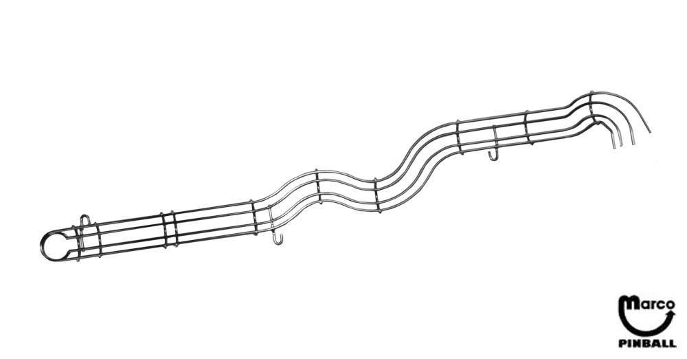PLAYBOY (Stern 2002) Ramp wireform right