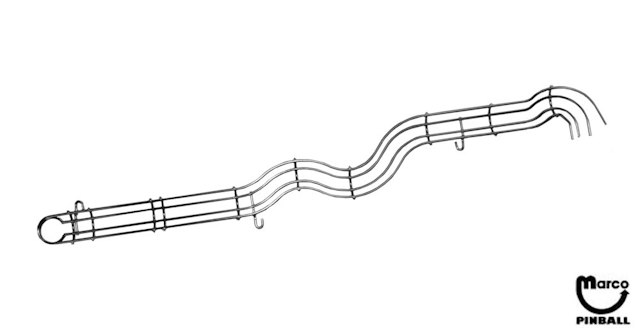 PLAYBOY (Stern 2002) Ramp wireform right