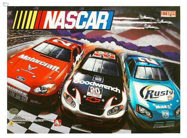 NASCAR (Stern) Translite "Rusty"