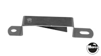 Ball gate with flat spring