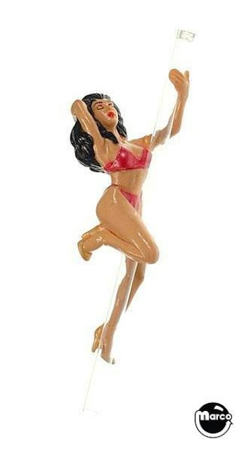 SOPRANOS (Stern) Girl pole dancer black hair