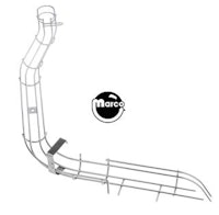 WORLD POKER TOUR (Stern) Ramp wire right