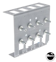 Drop target frame weldment - 4 bank