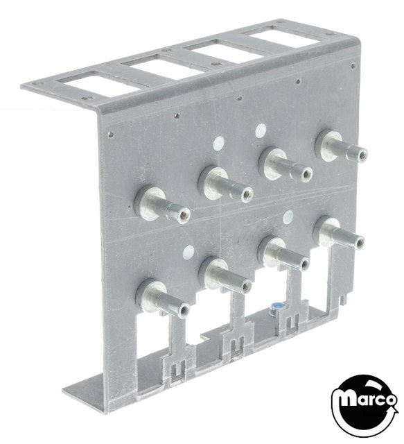 Drop target frame weldment - 4 bank