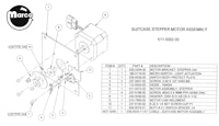 24 (Stern) Suitcase stepper motor cam