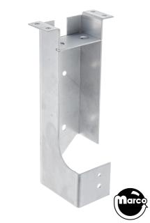 Latching ball lock gate bracket