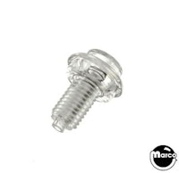 Pushbutton 1-3/8 inch clear