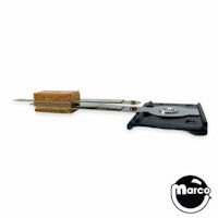 Target switch rectangle 1 x 1-1/2 inch black no diode