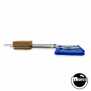 Target switch rectangle 1 x 1-1/2 inch blue no diode