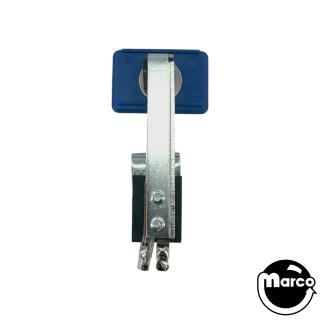 Like New Target switch rectangle 1 x 1-1/2 inch blue no diode