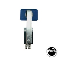 Like New Target switch rectangle 1 x 1-1/2 inch blue no diode