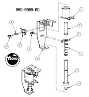 Plunger Assembly VUK Up-post Stern
