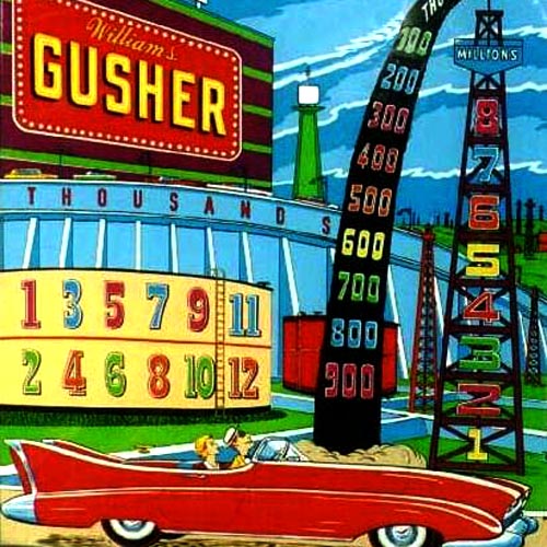 520 - GUSHER - Marco Pinball Parts