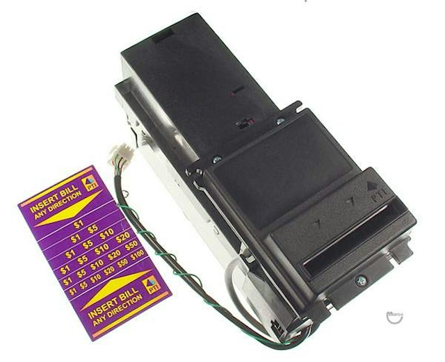 Bill Acceptor - $1 ,$5,$10,$20 with downstacker