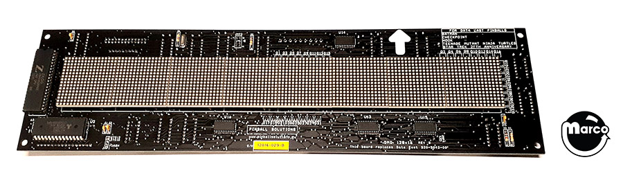 HOOK (Data East) DMD Display board 128 x 16