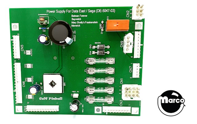 Power Supply Board Sega 192 x 64 Display
