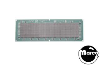 Refurbished Dot Matrix (DMD) 128 x 32 LED red display Stern 5 volt