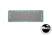 Refurbished Dot Matrix (DMD) 128 x 32 LED red display Stern 5 volt