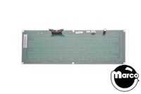 Refurbished Dot Matrix (DMD) 128 x 32 LED red display Stern 5 volt