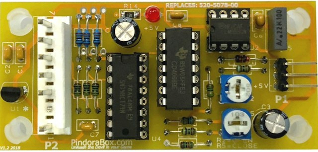 Servo motor driver board Stern blinders