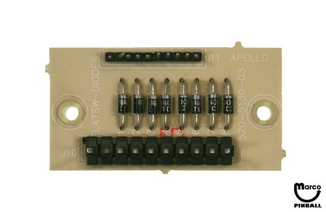 APOLLO 13 (Sega) Diode board
