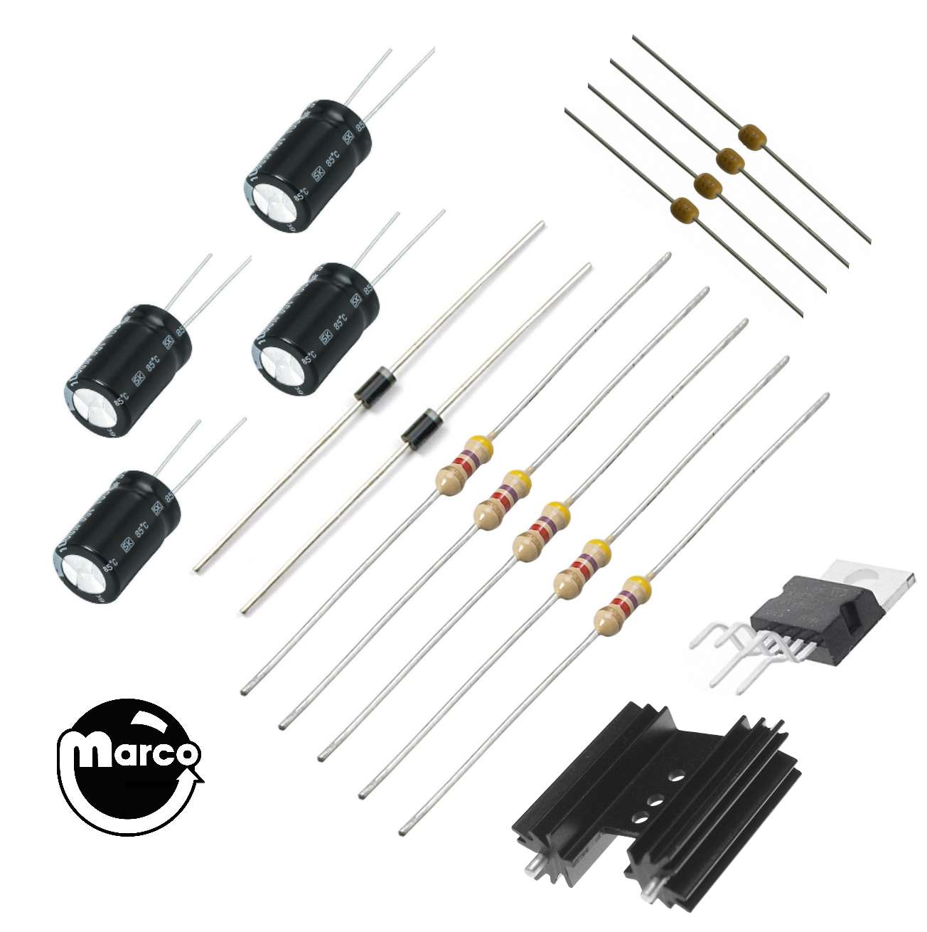 520-5136-SK - CPU/Sound Board component update kit - Marco