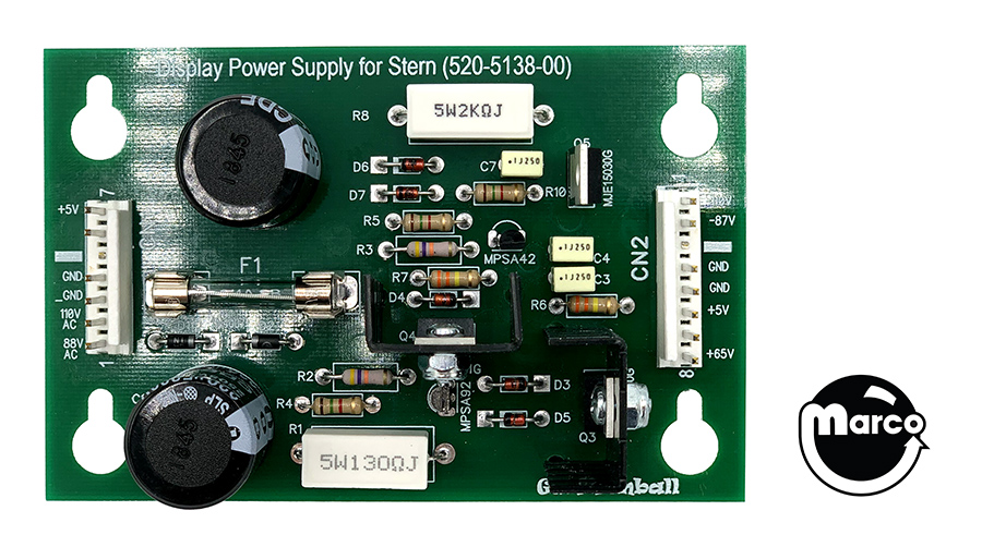 520-5138-00 - Display power supply board Whitestar/SAM - Marco