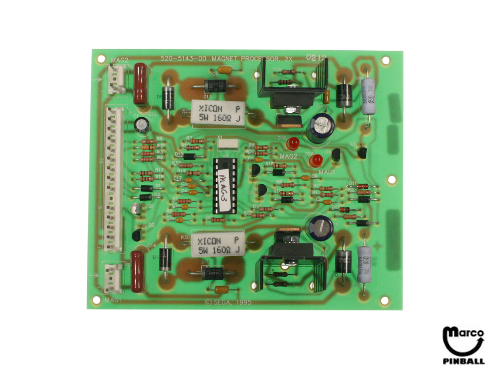 GOLDENEYE (Sega) Mag processor board