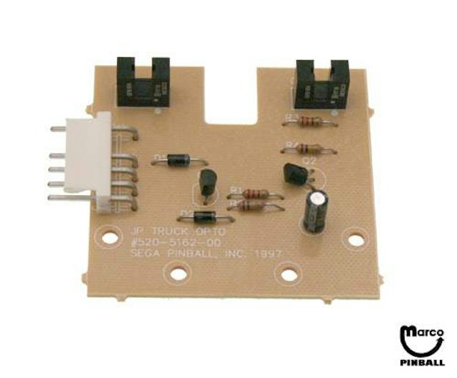 Opto slotted board