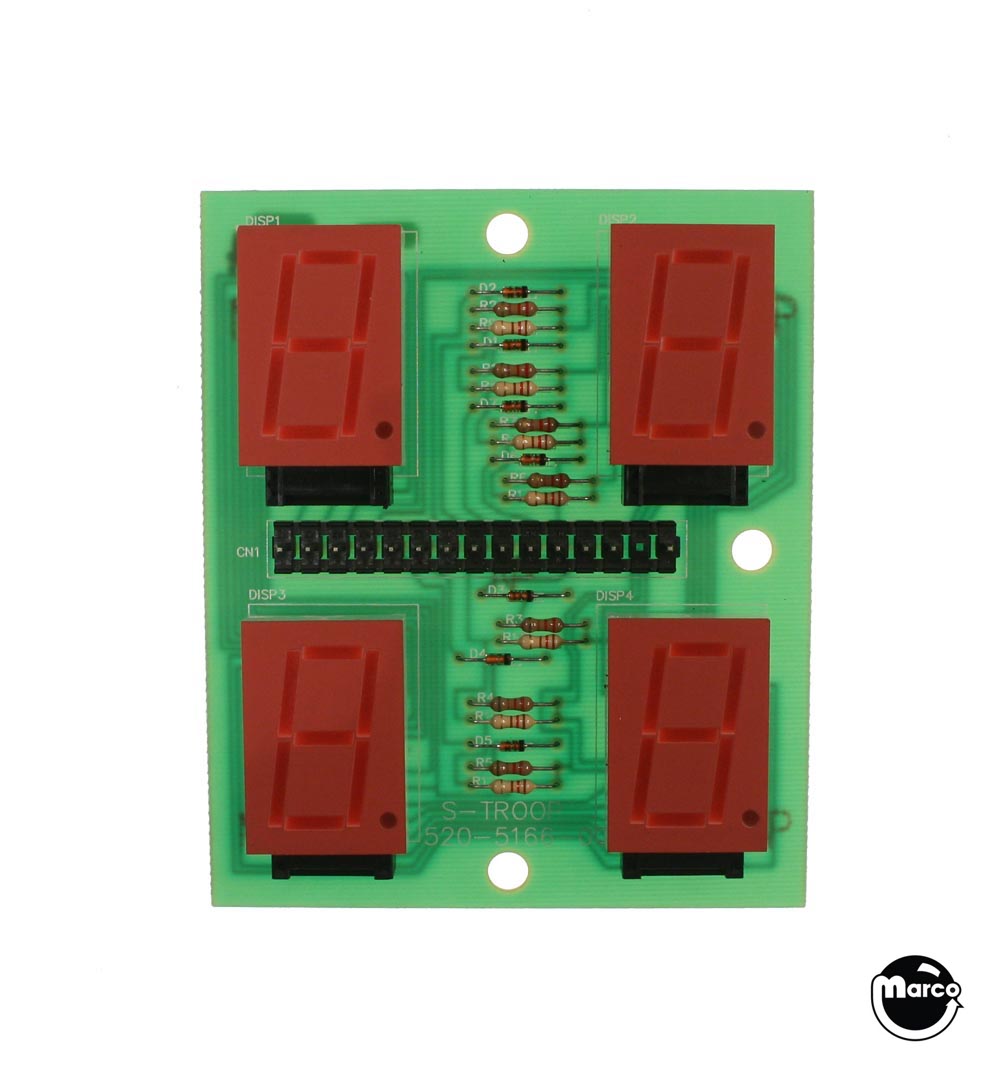 520-5166-00 - STARSHIP TROOPERS (Sega) LED display board - Marco