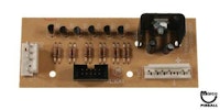 Electronic coin mech interface board