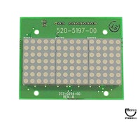 Dot display board Stern (5 x 7) x 3 block 237-0254-00