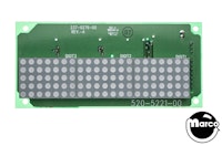 ROLLER COASTER TYCOON (Stern) Mini dot display board