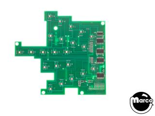 Mini playfield lamp PCB